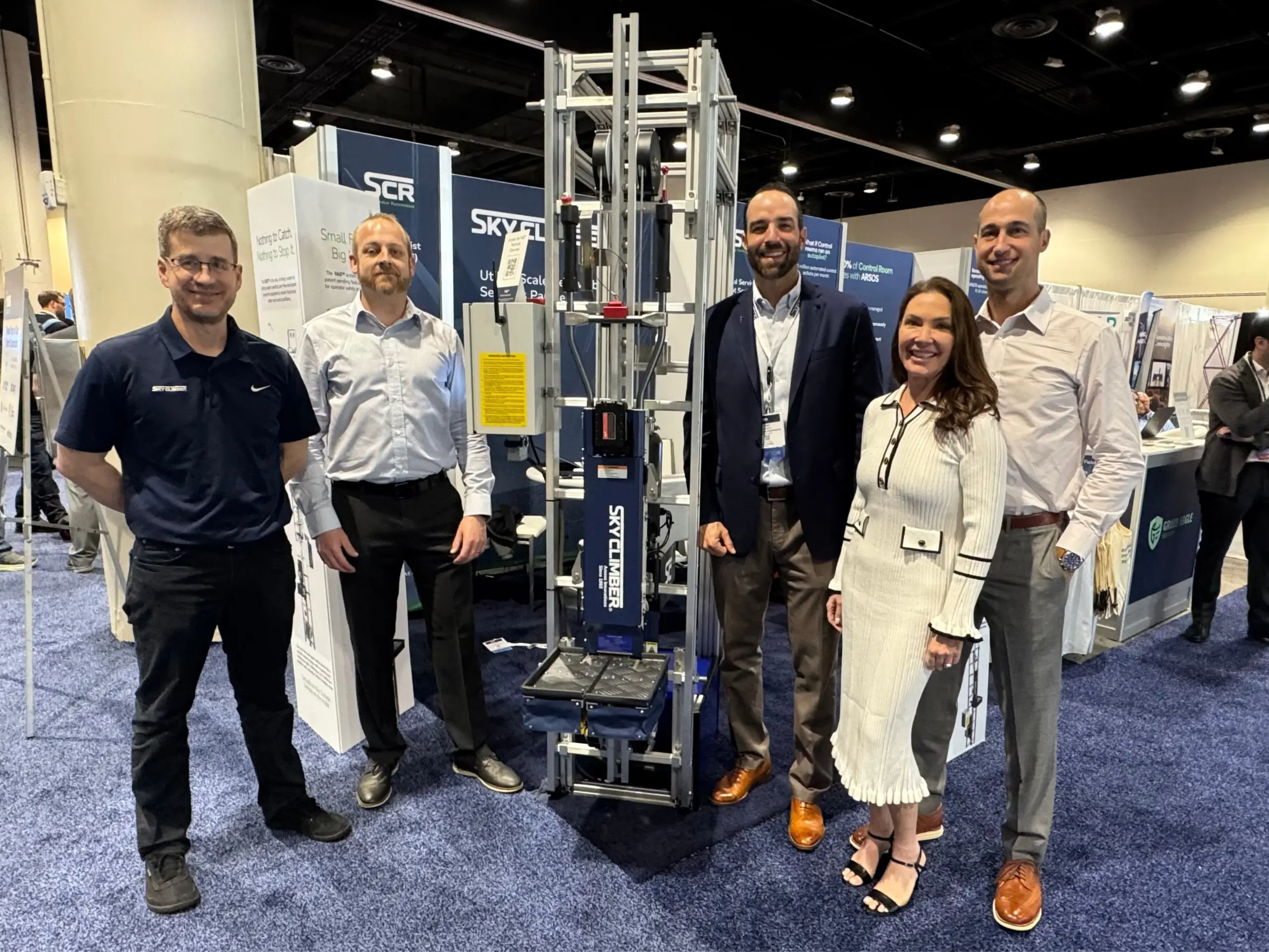 Sky Climber Renewables team at OMS Conference